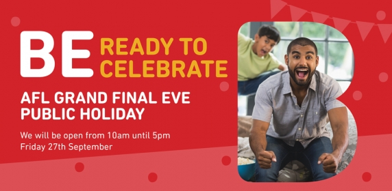 Afl Grand Final Eve Public Holiday Trading Hours Brimbank Shopping Centre