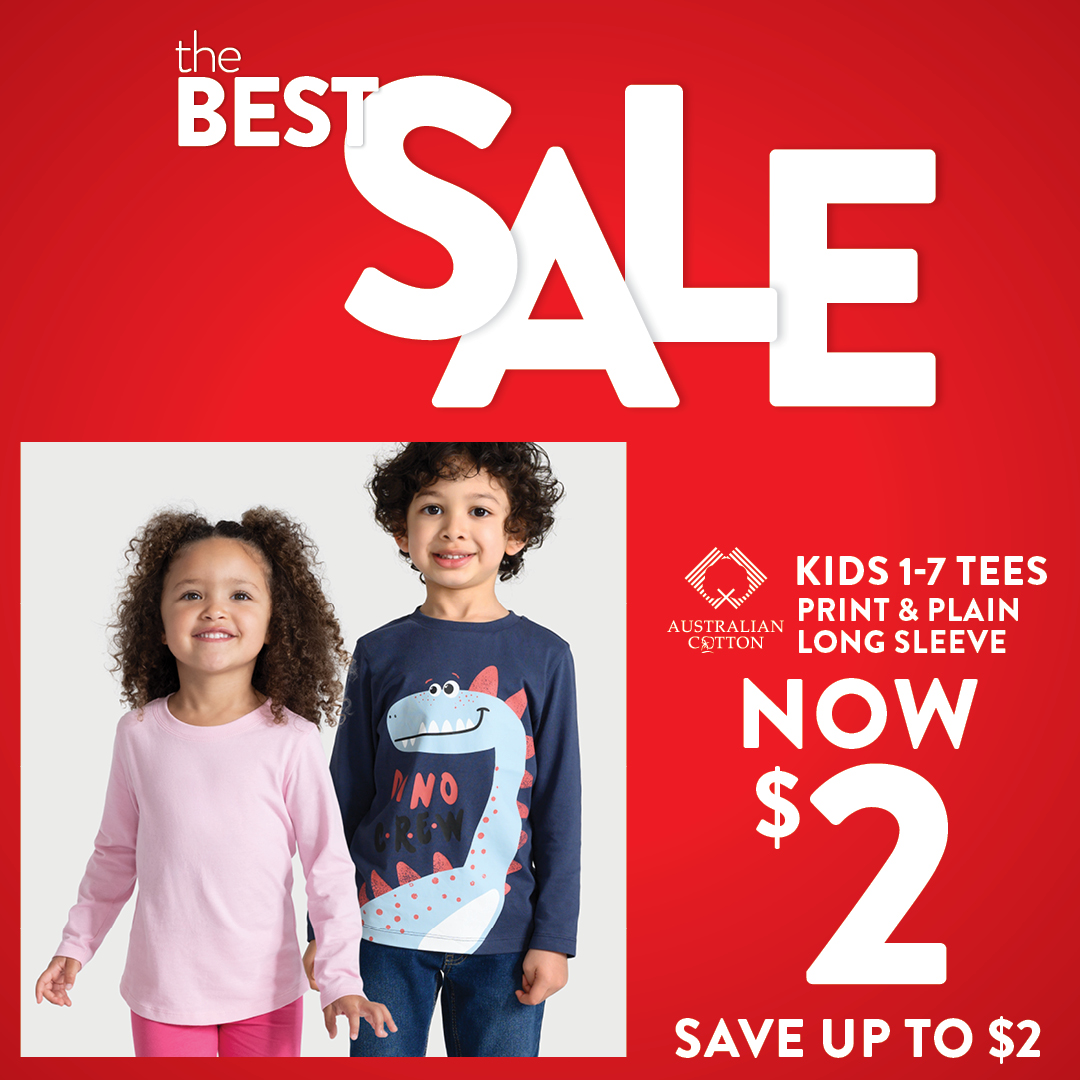 The BEST Sale is NOW ON at Best&Less! Brimbank Shopping Centre