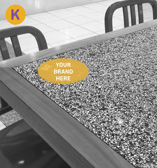 Option K Table Decals